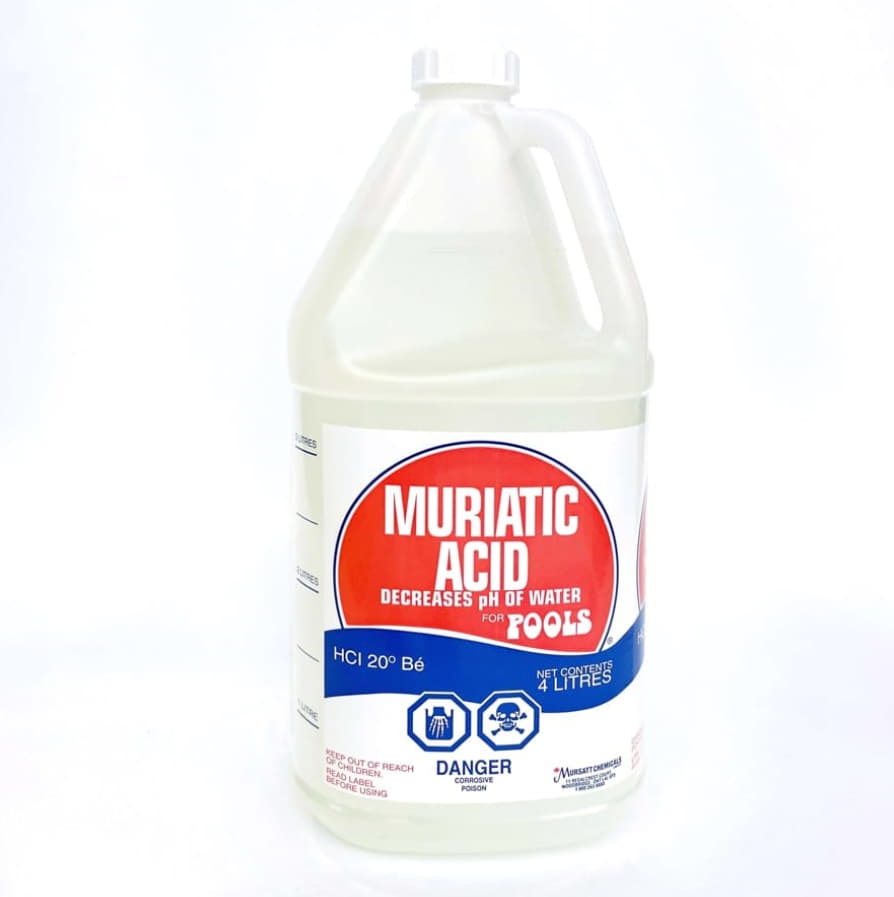 Muriatic Acid: A Powerful Tool in Pool Maintenance and Restoration: